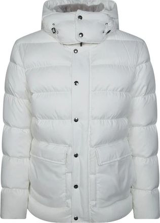 Herno Parka in tessuto tecnico super opaco con monogramma - - Jackets - Uomo - Bianco - M