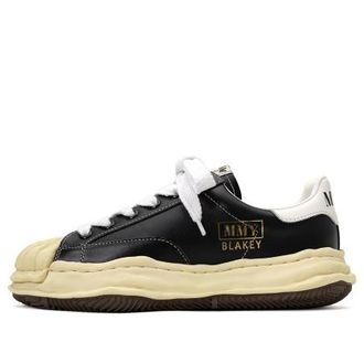 Miharayasuhiro BLAKEY VL OG Sole Leather Low-top Sneaker Black A09FW731-BLK