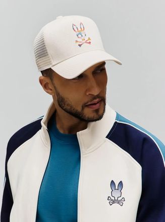 Psycho Bunny Mens Raphael Trucker Cap 250 PRISTINE / O/S