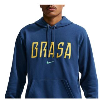 Nike Brazil 2026 Club French Terry Hoodie Coastal Blue Light Menta IB6300-433