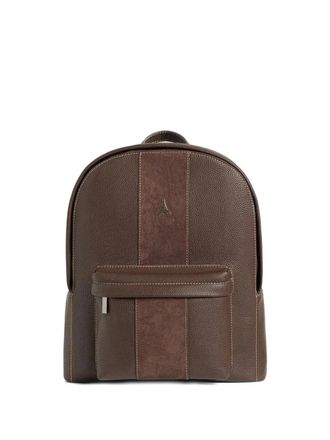 Mani&egrave;re De Voir Lyon adjustable-straps backpack - Brown