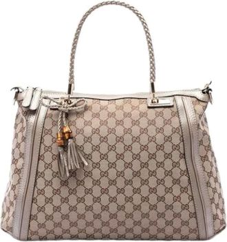 Gucci Pre-owned Bella Satchel - - Pre-owned - Donna - Beige - ONE SIZE