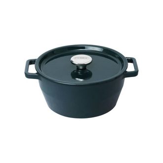 Pyrex Cocotte Redonda Pyrex Slow Cook 24 Cm Hierro Fundido Esmaltado Deep Blue
