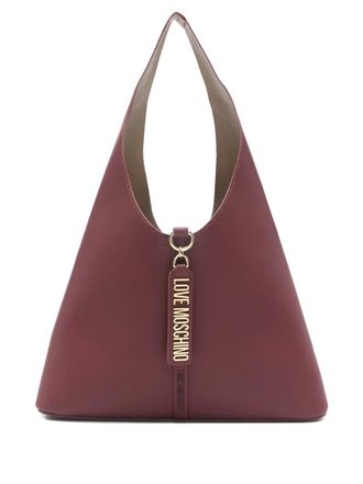 Love Moschino charm shoulder bag - Red