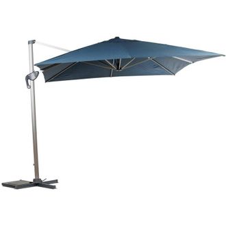 Hesperide Hesperide - Sombrilla Rectangular Deportada Equador P&eacute;trole 4 X 3 M De Aluminio Y Poli&eacute;ster - Hesp&eacute;ride