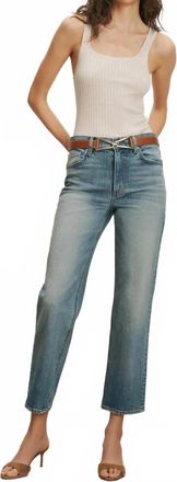 Veronica Beard Leah Straight-Leg Jean Jeans In Jaw Drop