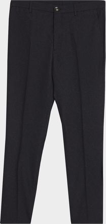 Etro Men & apos;s Wool Paisley Roma Fit Flat-Front Trousers