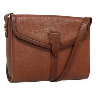 Burberry Pre-owned Cross Body Bags, female, Brown, Size: ONE SIZE Pre-owned Vintage Shoulder Bag