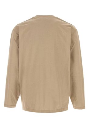 Jil Sander J21gc0196j20360 251 Kakhi Exterior: Cotton T-Shirt T-shirts And Polos