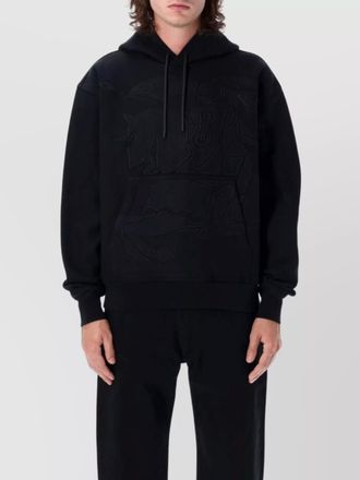 Burberry organic cotton loose-fit hoodie