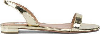 Aquazzura So Nude Flat lage sandalen