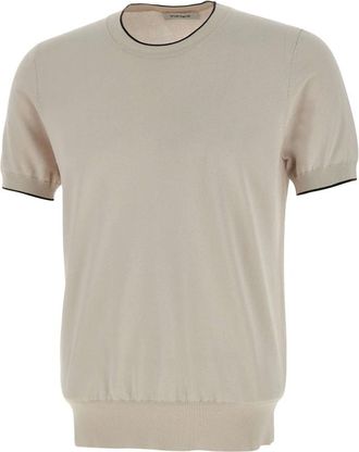 KANGRA Rondgebreide trui - Heren - Ronde hals truien - Beige - 2XL - Truien & Vesten