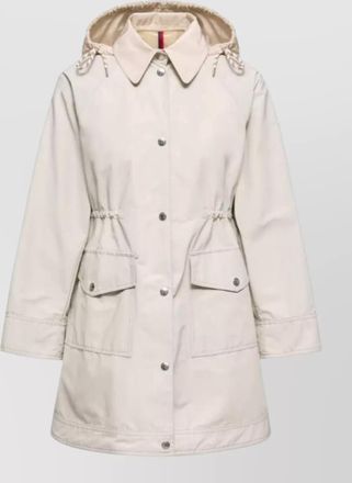 Moncler begonia hooded jacket adjustable waist pockets