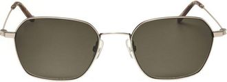 Hackett Mens Brown Square Sunglasses HEBS256