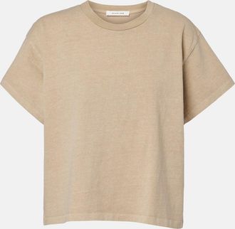 Slvrlake Denim T-shirt Square in jersey di cotone