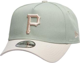 New Era Womens Pittsburgh Pirates Pirates 9Forty A-Frame Cap - Adult Sage/Grey