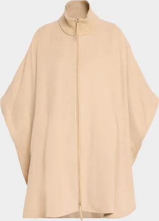 Lafayette 148 New York Oversized Camel Hair Cape