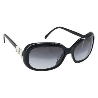 Chanel Pre-owned Accessories, female, Black, Size: ONE SIZE Pre-owned Vintage Sunglasses
