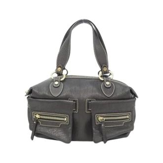 Bulgari Pre-owned Vintage Handbag - Dames - Pre-owned - Bruin - Maat: ONE Size Leer