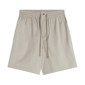 Maison Kitsuné Heren, Korte broeken, Grijs, Maat: W38 Katoen