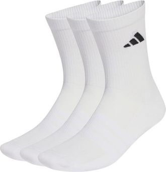 adidas Cushioned Sportswear Crew Socks 3 Pair Pack Multifunktionssocken f&uuml;r Herren | wei&szlig;