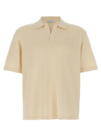 Maison Kitsun&eacute; Mens Bold Fox Head Polo Shirt