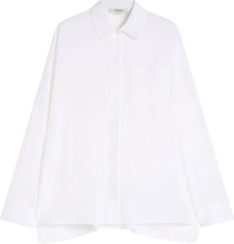 Max Mara Casacca - Dames - Overhemden - Wit - S - Overhemden