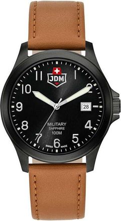 JDM Military Alpha I Black Dial Mens Watch JDM-WG001-04