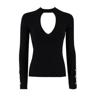 Pinko Mujer, Jerseys, Negro, Talla: L