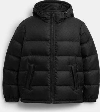 Coach Tonal Signature Down Jacket