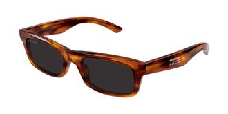 Balenciaga BB0422S 003 Mens Sunglasses Brown Size 54