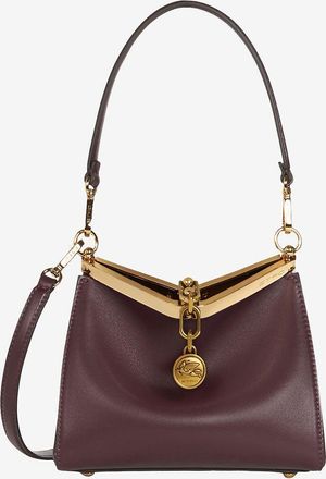 Etro Schultertasche aus Glattleder Vela Mini