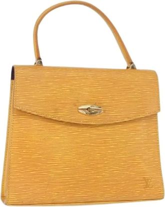Louis Vuitton Pre-owned Handbags, female, Yellow, Size: ONE SIZE Pre-owned Vintage Handbag