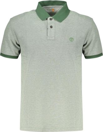 Timberland Polo shirt met korte mouwen - Heren - Polos - Groen - S - Tops