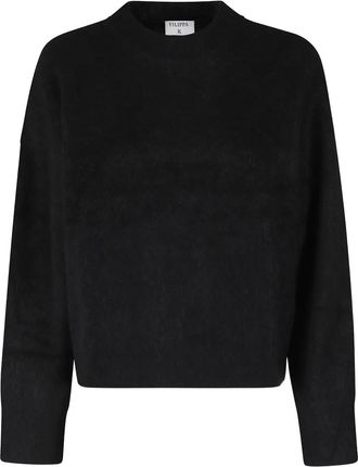 Filippa K Sweater met ronde hals - Zwart