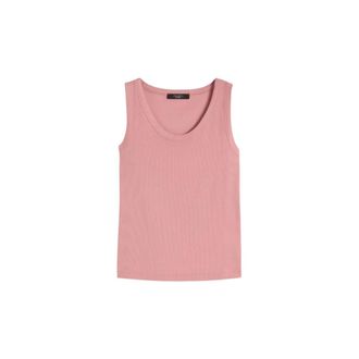 Max Mara Sleeveless Tops, female, Pink, Size: S Wkdmultic Top