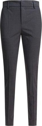 Alexander McQueen Pantalones Tapered - Trousers - Mujer - Gris - S