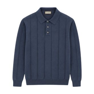 Canali Heren, Tops, Blauw, Maat: L