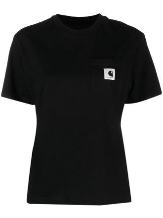 Carhartt Work in Progress Black Logo T-shirt