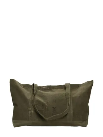Readymade Vintage duffle tote bag - Green