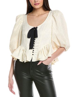 Free People Pamela Bow Top