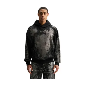 Purple Sudadera con Capucha Crystal Fade - Sweatshirts & Hoodies - Hombre - Negro - L