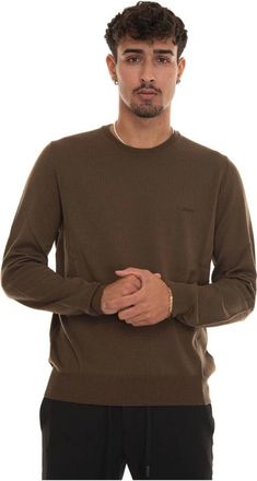 HUGO BOSS Heren, Truien, Groen, Maat: XL Wol