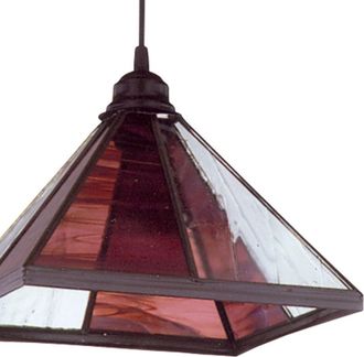 Fabrilamp Colgante Farol Piramide Violeta 1xe27 Regx27