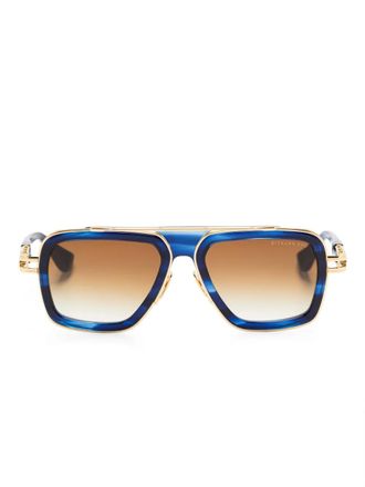 Dita Eyewear LXN-EVO sunglasses - men - Acetate/Metal - 54 - Blue