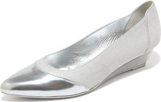 Hogan Silver Mist Ballerinas - Dames - Ballerinas - Grijs - 36 EU - Leer - Schoenen