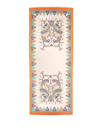 Etro Scarf With Floral Paisley Pattern