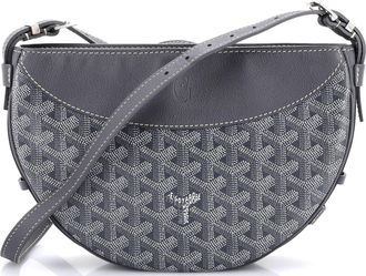 Goyard Hirondelle Shoulder Bag Coated Canvas and Leather