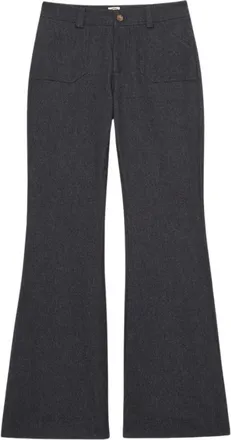 Ines De La Fressange Dames, Jeans, Blauw, Maat: M Katoen