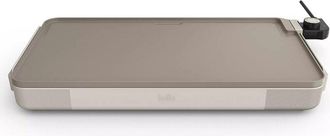 Bella 12X22in Ceramic Griddle With Warming Tray